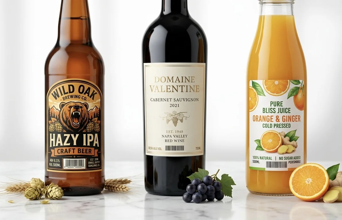 Rótulos para Bebidas
