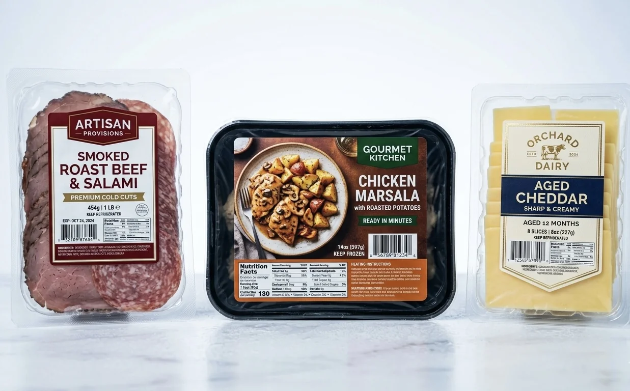 Rótulos para Alimentos Refrigerados