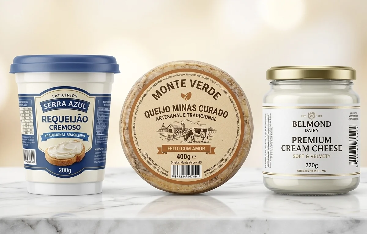 Rótulos para Produtos Lácteos