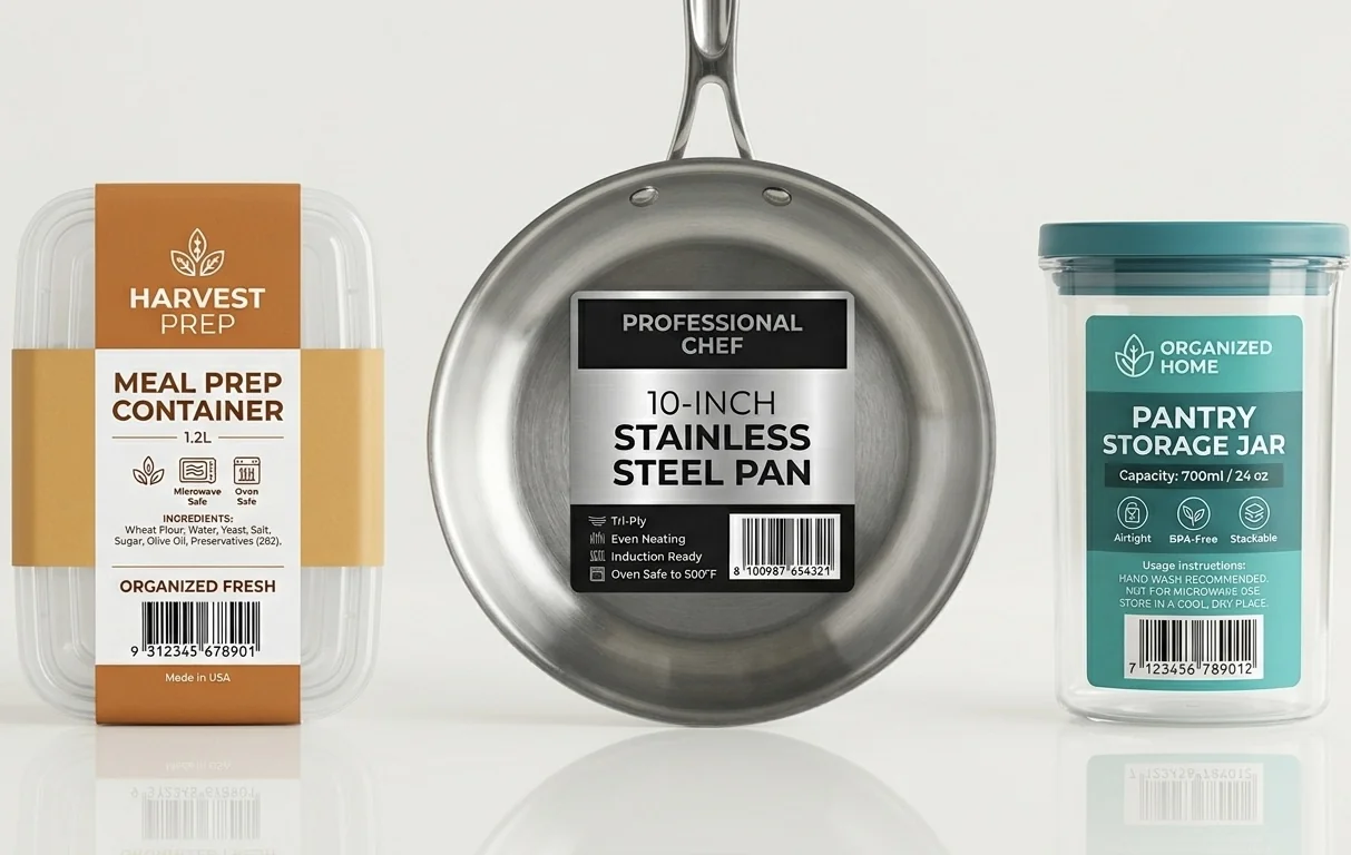 Rótulos para Produtos Domésticos
